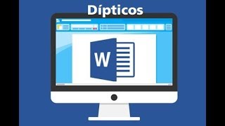 Díptico en word [upl. by Iadrahc797]