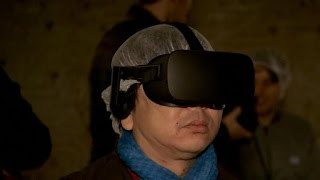 Virtual reality allows visitors see ancient Rome palace [upl. by Garfinkel]