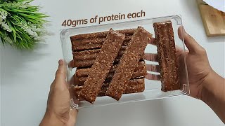 I Made Some Really Awesome Protein Bars For a Week  🇮🇳 [upl. by Gall584]