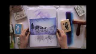 Creating reflections  a Lavinia Stamps tutorial [upl. by Bullard600]