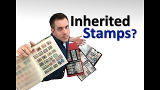 Inherited stamp collection  What to do [upl. by Earesed]