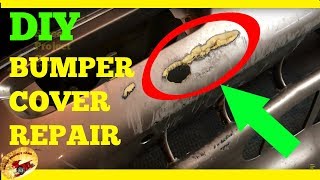 How To Repair a HOLE in a Plastic Bumper Cover [upl. by Schapira]