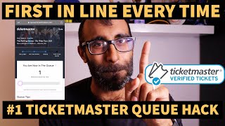 THE SECRET TO ALWAYS GETTING FIRST IN LINE FOR TICKETMASTER SMART QUEUE [upl. by Suzetta952]