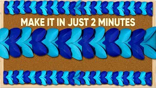 Make Border in Just 2 Minutes  Episode 1 DIY [upl. by Bak]