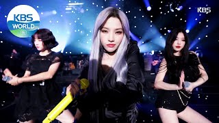 GIDLE  LATATA  DUMDi DUMDi Sketchbook  KBS WORLD TV 210116 [upl. by Dolorita]