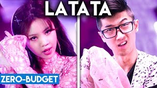 KPOP WITH ZERO BUDGET GIDLE  LATATA [upl. by Dagmar66]