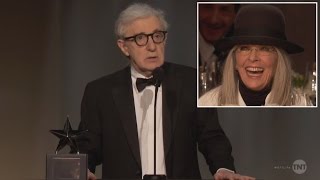 Woody Allen Roasts Diane Keaton as She Receives Lifetime Achievement Award [upl. by Layman]