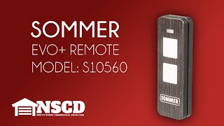 SOMMER Pearl Twin 2 Button Transmitter 922MHz S10560 EVO [upl. by Eselehs706]