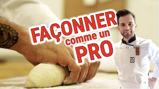 👨🏻‍🍳Façonner comme un PRO👨🏻‍🍳 Comment bien façonner son pain  Le façonnage en vidéo [upl. by Aunson]