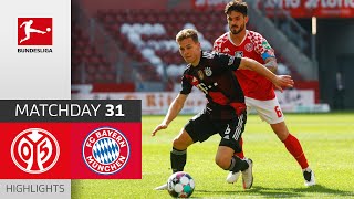 1 FSV Mainz 05  FC Bayern München  21  Highlights  Matchday 31 – Bundesliga 202021 [upl. by Yllime]