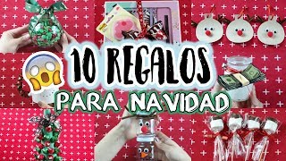 DIY 10 REGALOS FÁCILES Y ECONÓMICOS PARA ESTA NAVIDAD  Evelynlugod [upl. by Ayoral]