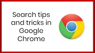 Search tips and tricks in Google Chrome [upl. by Baerman]