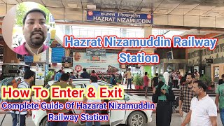 Hazrat Nizamuddin Railway Station Complete Information [upl. by Tav]