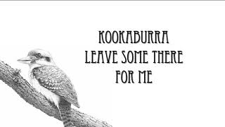 Kookaburra Sits in the Old Gum Tree Song Lyrics ORIGINAL [upl. by Mintun]