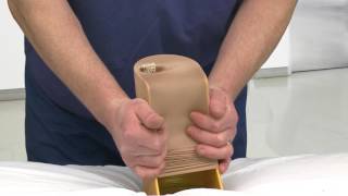 The EzyAs Dressing Aid for Compression Stockings  Hospital Direct [upl. by Bonne]