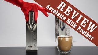 Aerolatte Milk Frother  Exclusive Review [upl. by Jegar306]