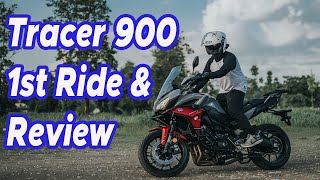 Yamaha Tracer 900 Review amp Sound Check of Akrapovic full system [upl. by Ardell42]