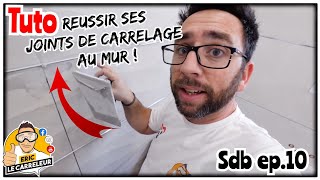 COMMENT FAIRE DES JOINTS DE CARRELAGE INRATABLE [upl. by Leugim850]