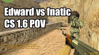 POV Edward vs fnatic ESWC NaVi CS 16 demo [upl. by Ahsened]