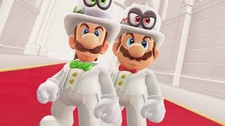 Super Mario Odyssey  Mario vs Luigi All Bosses Gameplay [upl. by Jannery]