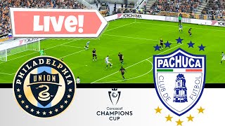 Philadelphia Union vs Pachuca  Concacaf Champions Cup 202324  eFootball PES 21 [upl. by Voorhis]