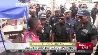 Congo Migrant Crackdown Brazzaville Expels Illegal Workers In Pointe Noire [upl. by Christianson251]