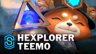 Hexplorer Teemo Wild Rift Skin Spotlight [upl. by Angelica]