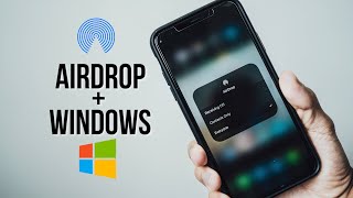 AIRDROP FOR WINDOWS PC HOW TO TRANSFER FILES FROM PC TO IPHONE WIRELESSLY [upl. by Etz92]