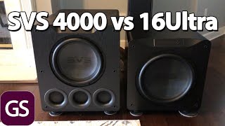 Upgrading SVS 4000 Subwoofers to SB16 Ultras [upl. by Hedgcock]