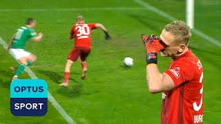 Keeper RUINED by pitch divot 🤯  DFB Pokal [upl. by Nostrebor]