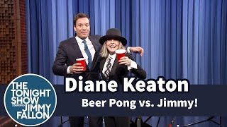 Beer Pong with Diane Keaton [upl. by Mayyahk677]