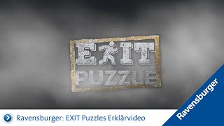 Ravensburger EXIT Puzzles  Erklärvideo [upl. by Nodrog242]