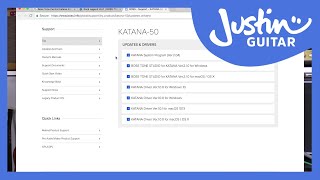 Boss Katana Installing The Boss Tone Studio Software amp Drivers Guitar Amp Lesson [upl. by Mia]
