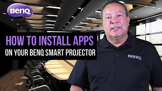 How to Install Apps on your BenQ Smart Projector [upl. by Leiuqese]