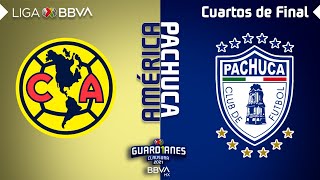 Resumen y Goles  América vs Pachuca  Liga BBVA MX  Guard1anes 2021 [upl. by Micheil]