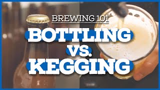 Home Brewing 101 BOTTLING VS KEGGING [upl. by Hardie858]