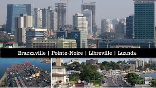 Brazzaville  PointeNoire  Libreville  Luanda  Congo Gabon Angola  Central Africa [upl. by Sower]