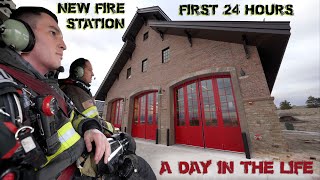 First 24 Hours in a New Fire Station  A Day in the Life [upl. by Dias]