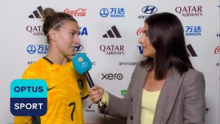 It meant everything  Steph Catley delighted Sam Kerr has returned [upl. by Jobe]