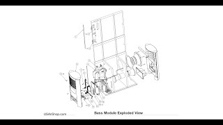 What’s inside Bose 3‑2‑1 Series II Subwoofer [upl. by Anib]