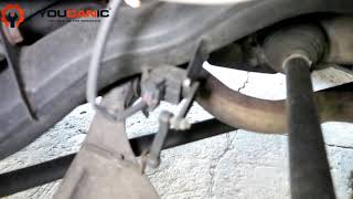 MercedesBenz Rear Air Suspension Level Sensor Problem Replacement [upl. by Sinnoda684]