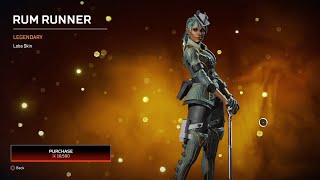 NEW Rum Runner Loba Skin in Apex Legends [upl. by Trabue795]