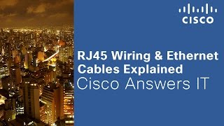 RJ45 Wiring amp Ethernet Cables Explained [upl. by Aietal]