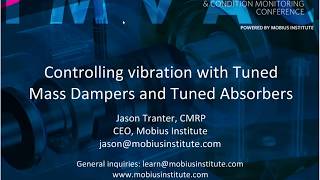 Tuned Mass Dampers and Tuned Absorbers  CBM Conference Europe [upl. by Mathews535]