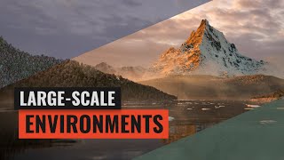 LargeScale Environments in Blender Breakdown [upl. by Rasure]