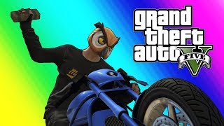 GTA5 Online Funny Moments  Bikers VS RPG [upl. by Postman]