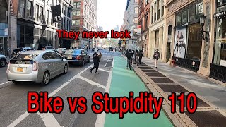 Bike vs Stupidity 110 😷 😁 [upl. by Seana]