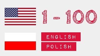 Numery od 1 do 100  język angielski  Polskie [upl. by Camilla]