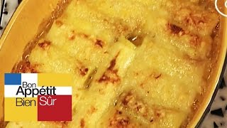 Poireaux au gratin Recette [upl. by Einitsed30]