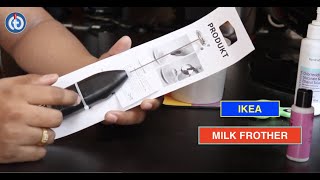 IKEA MILK FROTHER Review amp Battery Installation [upl. by Dori]